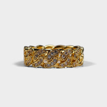 Load image into Gallery viewer, Cuban Link Diamante Ring
