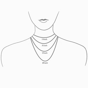 Ariana Diamante Cuban Link Necklace - Silver