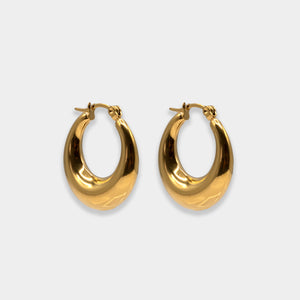 Oli Oval Hoop Earrings