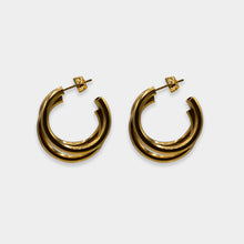 Load image into Gallery viewer, Athena Triple Hoop Earrings
